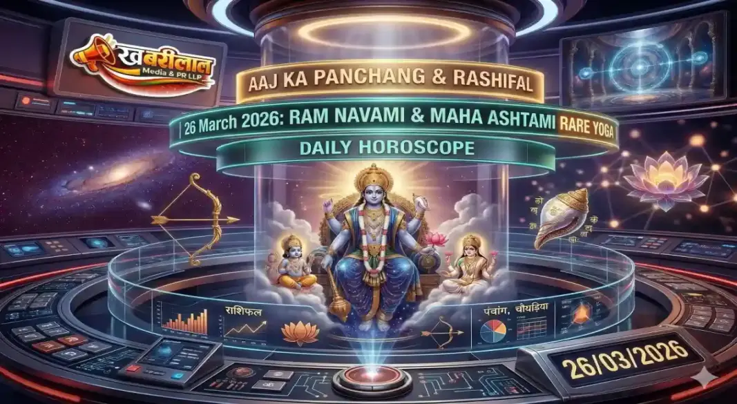 aaj ka panchang rashifal 26 march 2026 ram navami maha ashtami horoscope