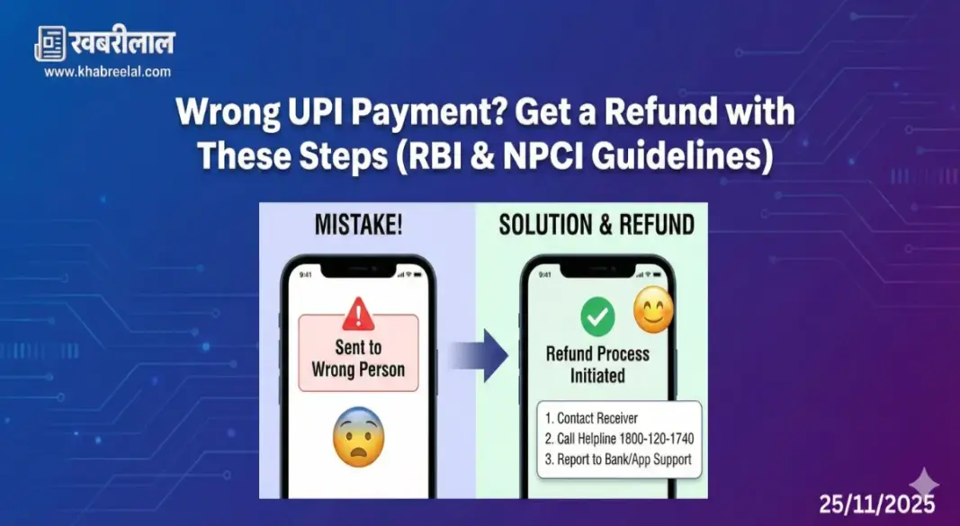 wrong upi payment refund process rbi guidelines npci helpline number