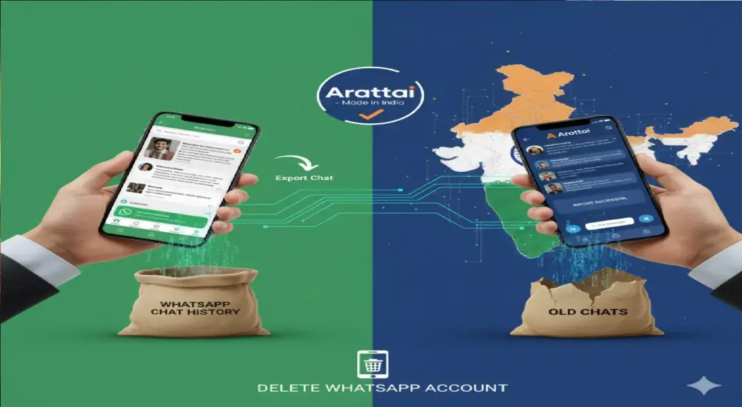 ChatGPT said:  Indian App ‘Arattai’ Emerges as WhatsApp Alternative