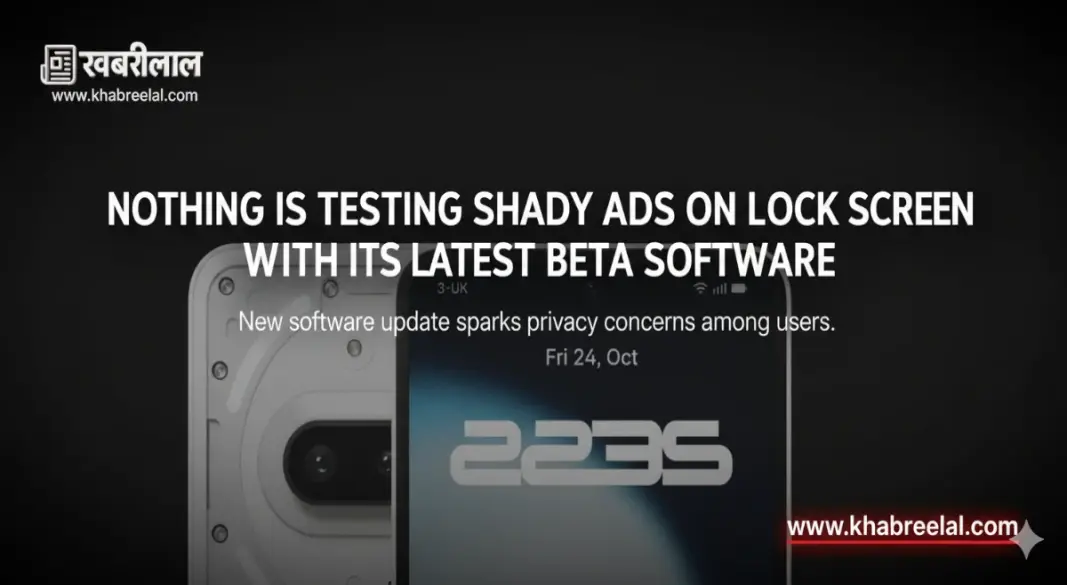 Nothing phone ads