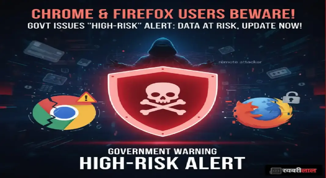 Chrome & Firefox Users Alert! Government Issues ‘High-Risk’ Warning — Your Personal Data at Risk, Act Now