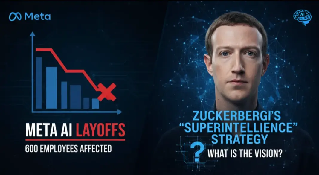 Meta Layoffs, AI Jobs, Meta Superintelligence Labs, Mark Zuckerberg, AI Talent, Tech Layoffs, FAIR, Machine Learning