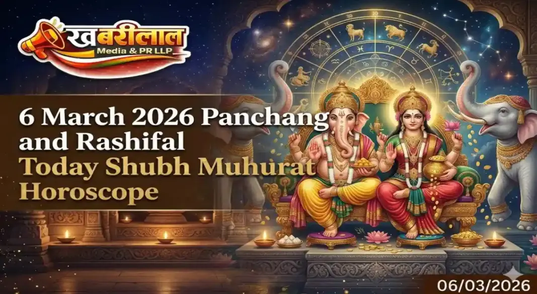 Panchang and Horoscope for March 6 2026 Auspicious Time and Luck