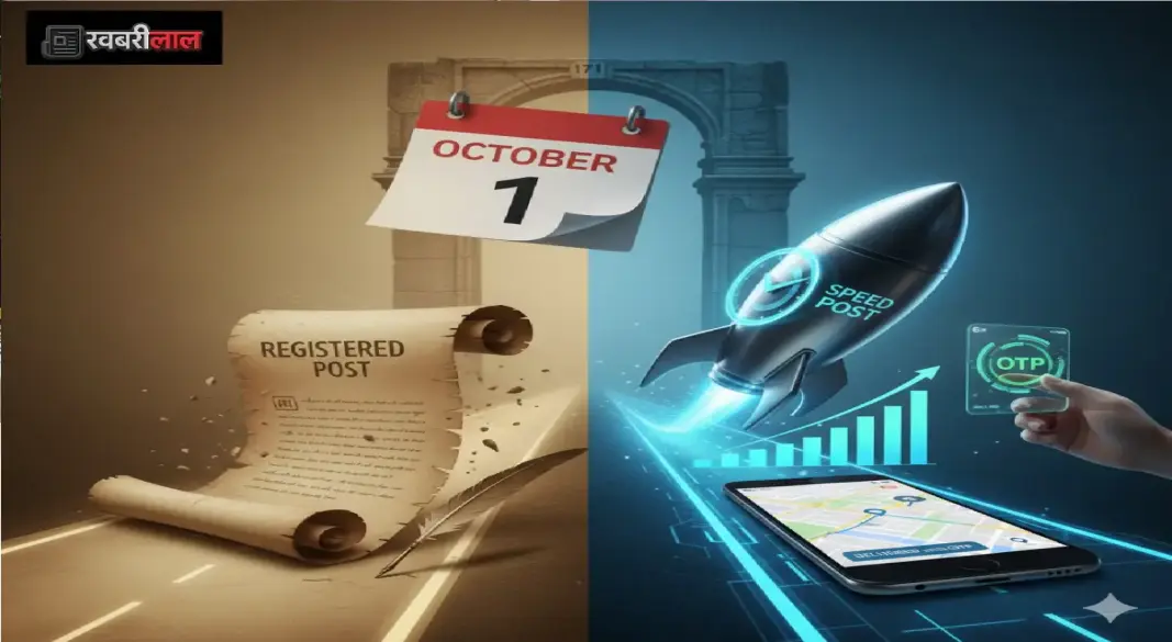 ChatGPT said:  171 Years of Postal History Ends: ‘Registry’ Discontinued, Only Speed Post from Oct 1