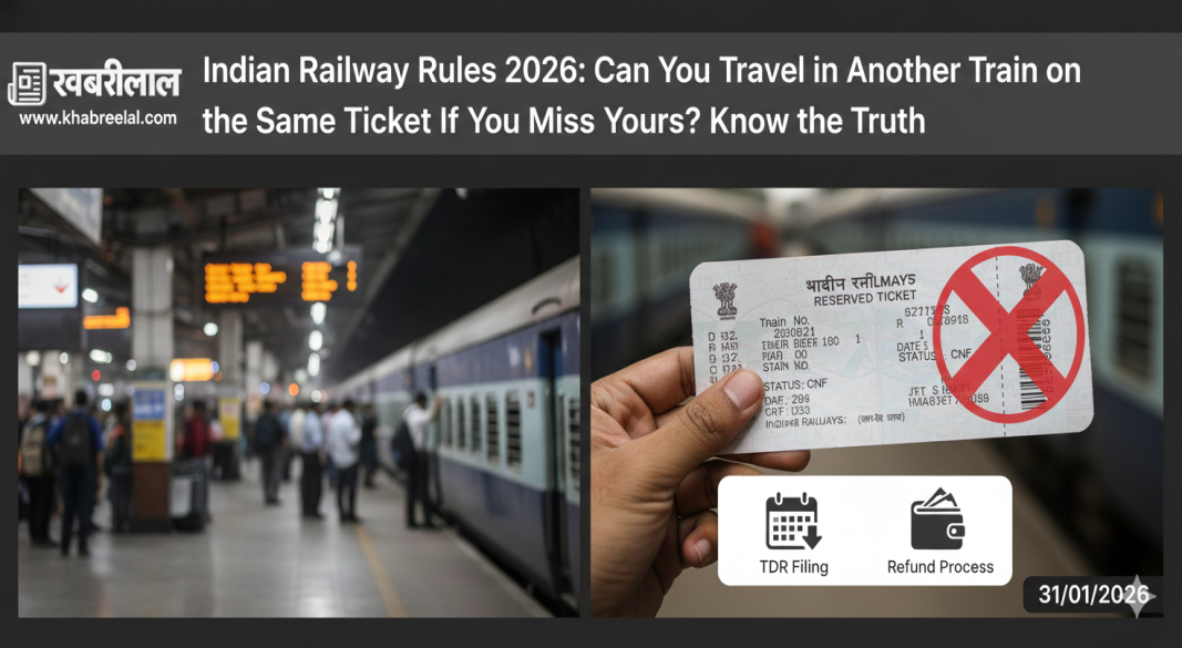 What to do if you miss your train Learn about important railway rules