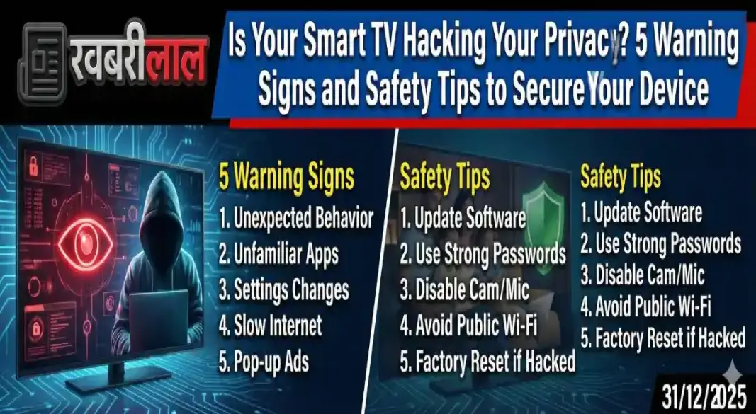 smart tv hacking signs and prevention cyber security tips india 2025