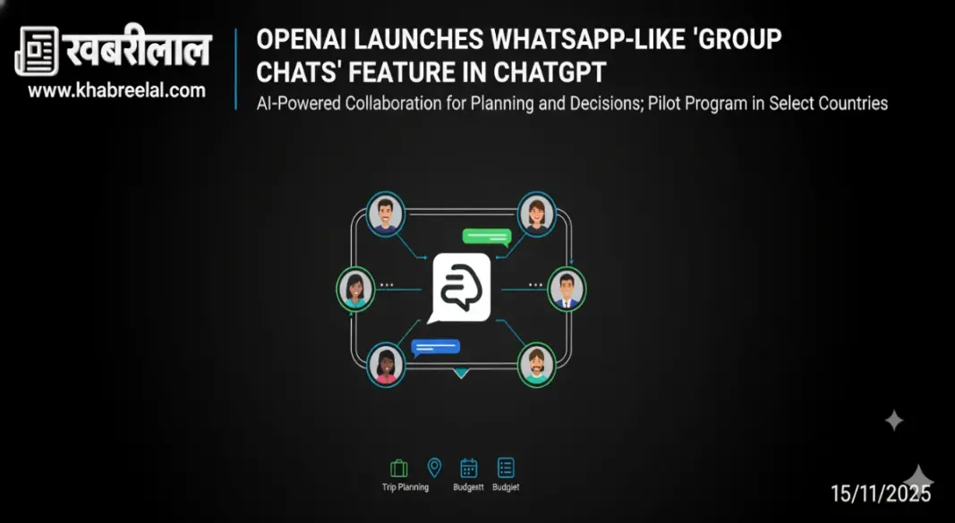 OpenAI ChatGPT Launches WhatsApp Style Group Chats Feature
