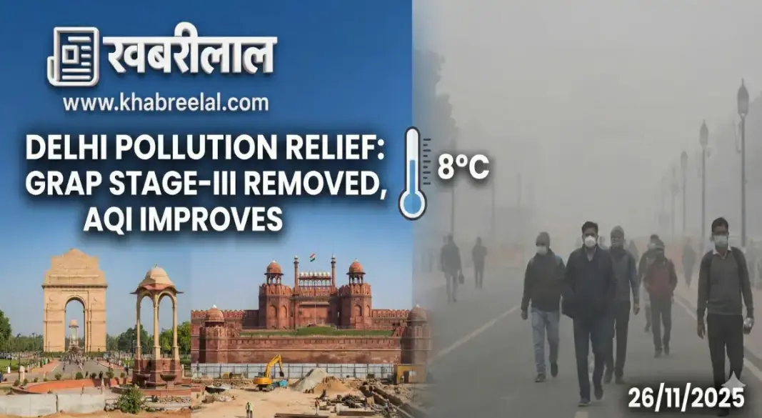 delhi ncr pollution update grap stage 3 removed aqi improves winter temperature drops