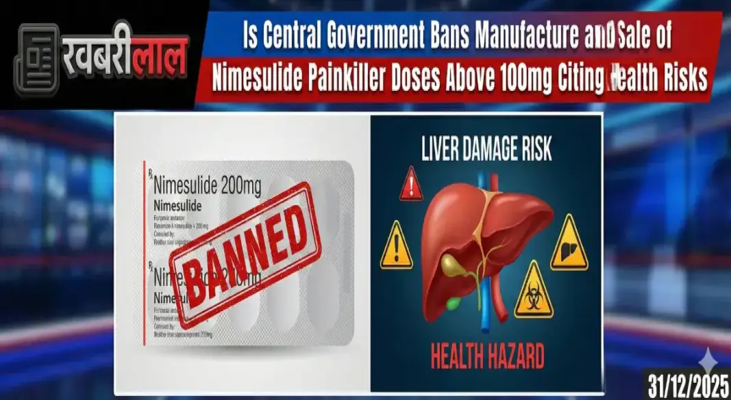 health ministry bans nimesulide above 100mg liver failure risk new guidelines 2025