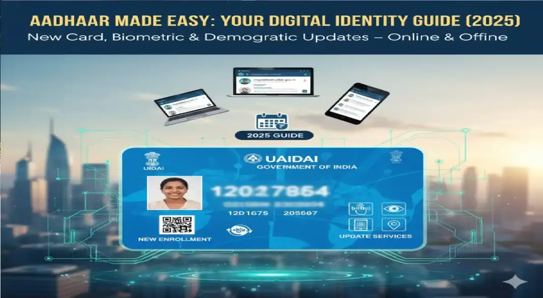 Aadhaar in Your Pocket: Apply & Update from Home