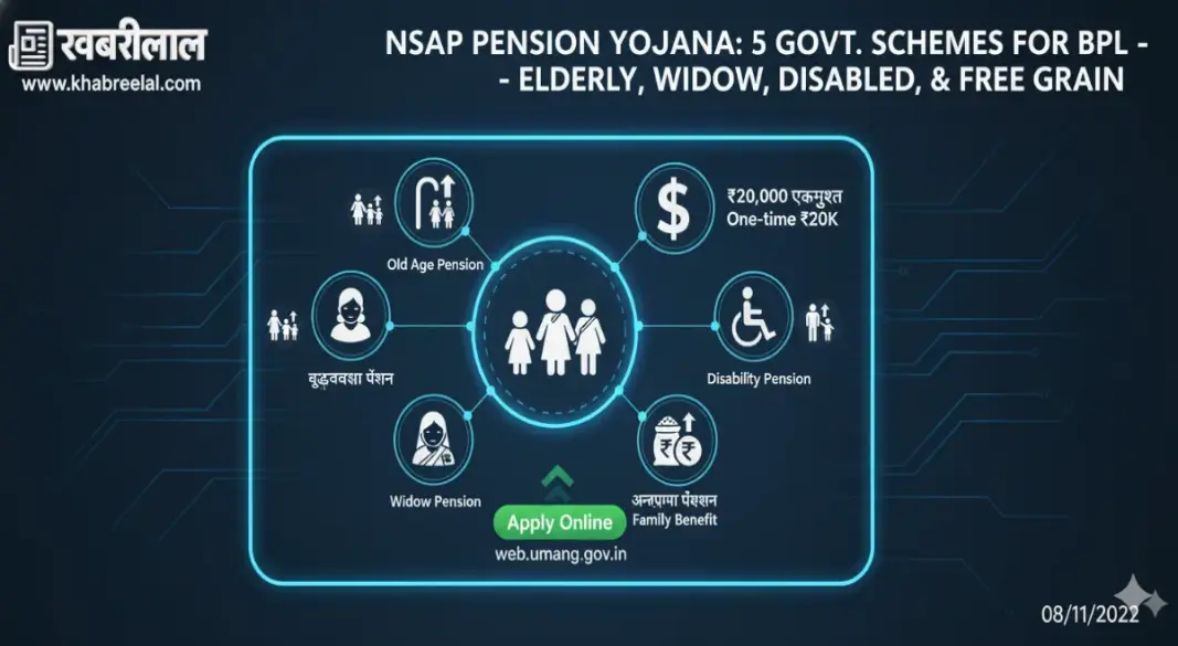 nsap scheme 2025 pension for bpl elderly widow divyang apply online