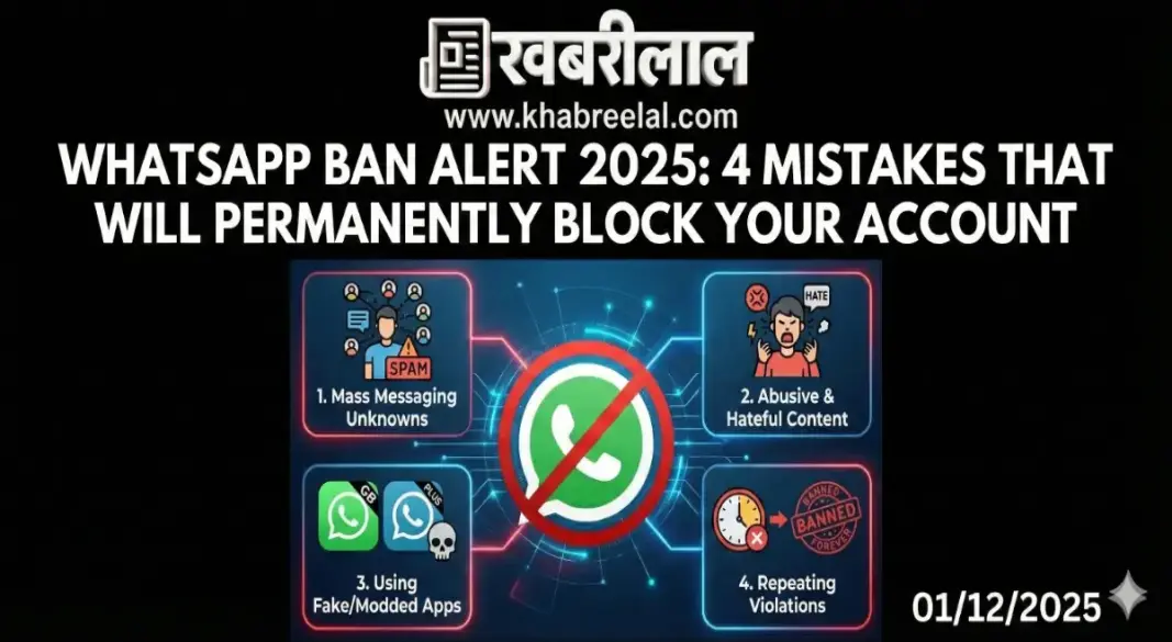 whatsapp account ban reasons spam fake apps abusive content permanent block rules 2025