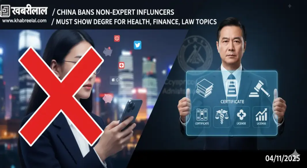 china new law bans social media influencers without proof of qualification