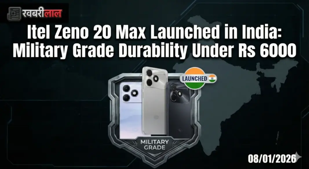 itel zeno 20 max launched price in india specs military grade durability dynamic bar amazon sale
