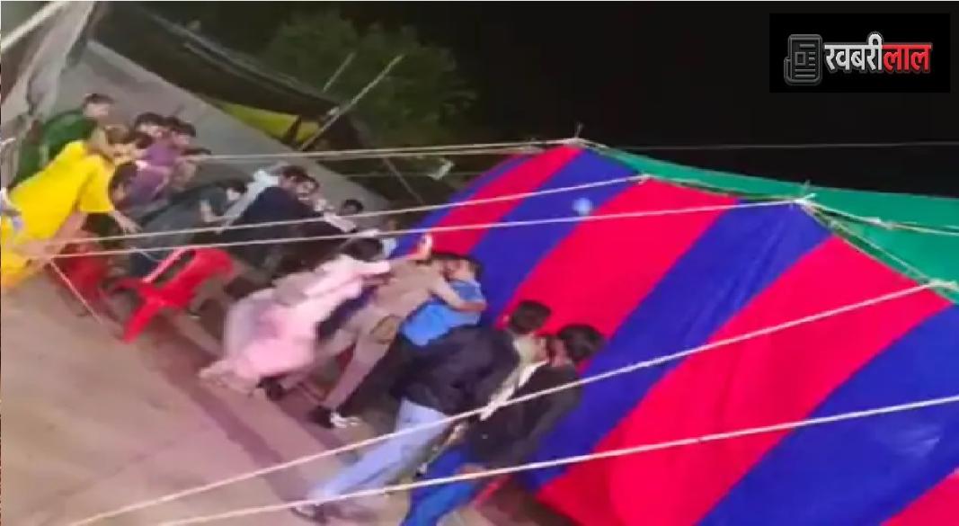 एक वायरल वीडियो ने मचाया बवाल, पुलिस ने बताई पूरी कहानी: बिजनौर के हल्दौर मेले में महिला कलाकारों द्वारा चप्पल से पिटाई का सच