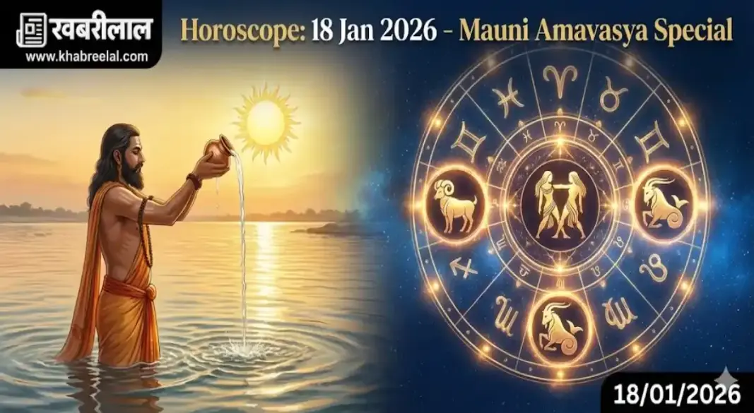 daily horoscope 18 january 2026 mauni amavasya panchang rashifal today