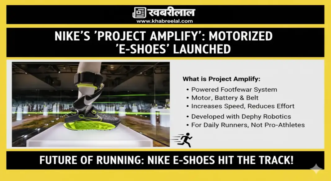 nike project amplify motorized battery powered shoes running easier