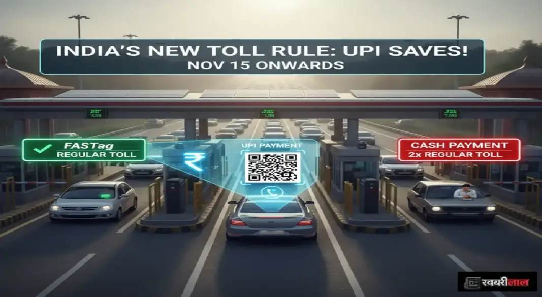 Toll Rule Change: From Nov 15 UPI Accepted If No FASTag
