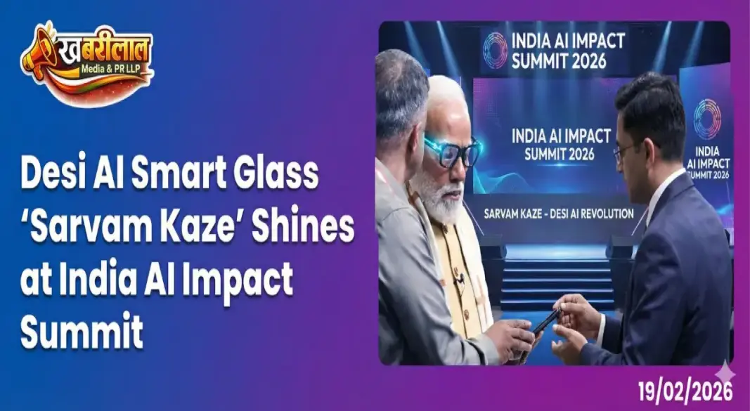 Desi AI Smart Glass Sarvam Kaze Shines at India AI Impact Summit