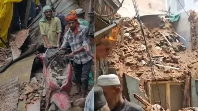हादसे के बाद पड़ा मलबा